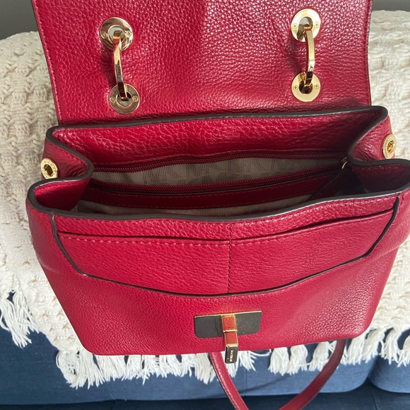 Michael Kors Red leather purse - Picture 3 of 6